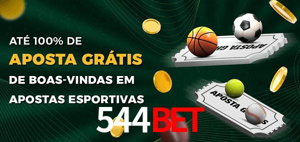 544bet Ate 100% de Aposta Gratis